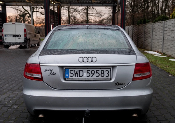 Audi A6 cena 22000 przebieg: 268200, rok produkcji 2008 z Sulęcin małe 352